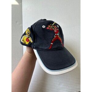 2003 Embroidered Stitched Kids Hat Navy Blue Red Yellow Power Rangers